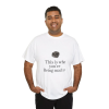 My Tummy Hearts But Im Being Really Brave About It – Unisex Meme T-Shirt – Silly Cartoon & Funny – Perfect Gift For Him and Her