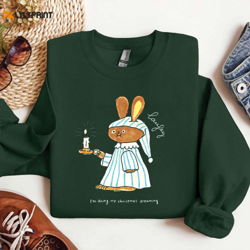 Bunny Shirt, Lau fey The Be witched Tour 2024 SweatShirt, laufey album Hoodie funny gift for music fan