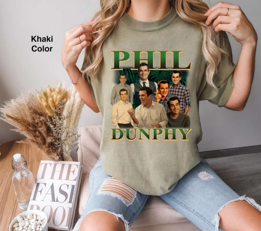 Phil Dunphy Homage T-Shirt: Funny Retro Modern Family Shirt for Fans 2024