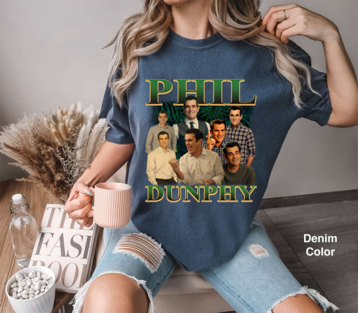 Phil Dunphy Homage T-Shirt: Funny Retro Modern Family Shirt for Fans 2024