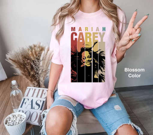 Vintage Mariah Carey T-Shirt: Retro Funny Music Tee for Friends – 2024 Gift