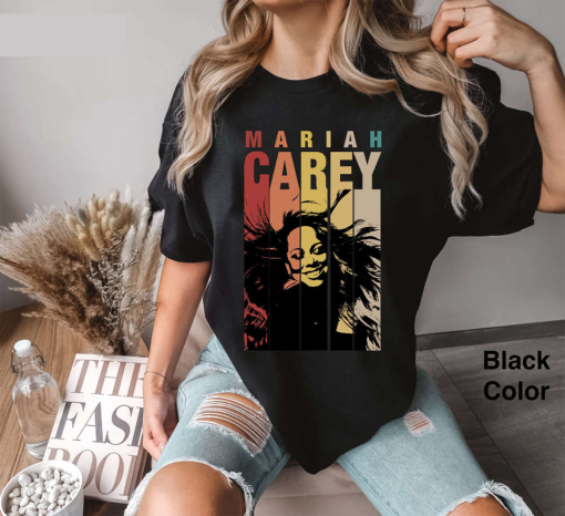 Vintage Mariah Carey T-Shirt: Retro Funny Music Tee for Friends – 2024 Gift