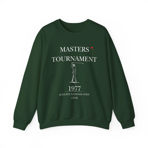 Masters Tournament, golf unisex vintage golf championship, Augusta Georgia Sweatshirt, Unisex golf sweatshirt Vintage 1977 golf hoodie