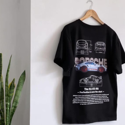 Porsche 911 GT3 RS Aesthetic Tshirt, Porsche Vintage Shirt, Porsche Shirt, Automotive Graphic Shirt, Porsche 911