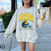 Michigan Football Vintage Style Crewneck Sweatshirt, University Football Trendy College Throwback Shirt, Vintage Michigan National Champions