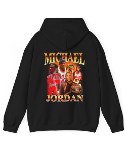 Michael Jordan Back Print Hoodie, Michael Jordan…