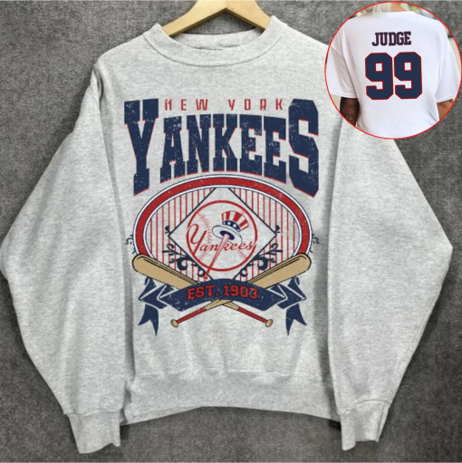 Personalized Name and Number New York Yankees Sweatshirt, New York Baseball Shirt, Yankees Baseball Shirt, Unisex T-shirt Sweatshirt Hoodie