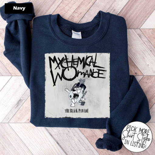 Blueey Muffin My Chemical Romance Shirt, Muffin My Chemical Romance Shirt, Blueey Tee, Blueey Cartoon Shirt, Blueey Birthday Gift