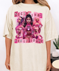 Limited Nicki Minaj Vintage Shirt, Retro Pink…