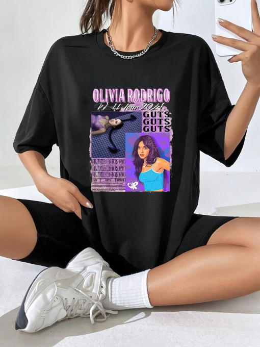 Olivia Guts Tour Shirt Concert Outfit Guts Tour 2024 Sweatshirt Concert Shirt Guts Tee Olivia Bad Idea Right Sour Tour Merch Gift For Her