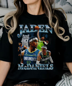 Jaden McDaniels Shirt for Men Women Vintage…