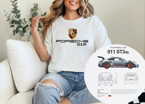 Porsche 911 GT3 RS Shirt, Porsche 911 Shirt, Car Shirt, Car Lovers Shirt, Shirt for Boyfriend, Boyfriend Gift Car Shirt ,Porsche Shirt