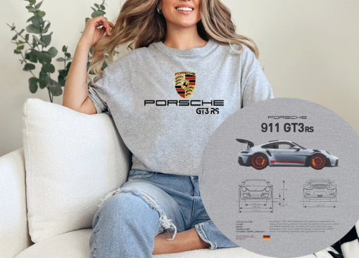 Porsche 911 GT3 RS Shirt, Porsche 911 Shirt, Car Shirt, Car Lovers Shirt, Shirt for Boyfriend, Boyfriend Gift Car Shirt ,Porsche Shirt