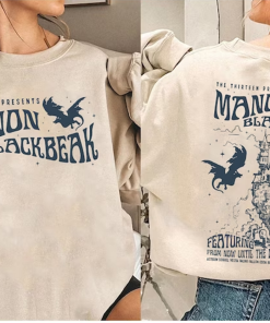 Manon Blackbeak Throne of Glass Double-Sided Sweatshirt,…