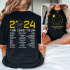 TEXAS Solar Eclipse 4.08.2024 Shirt/Sweatshirt, Totality Spring 2024 Outfits, Path Of Totality Shirt, Comfort Colors Celestial Tee