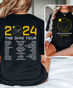 OHIO Total Solar Eclipse Shirt, April 8th…