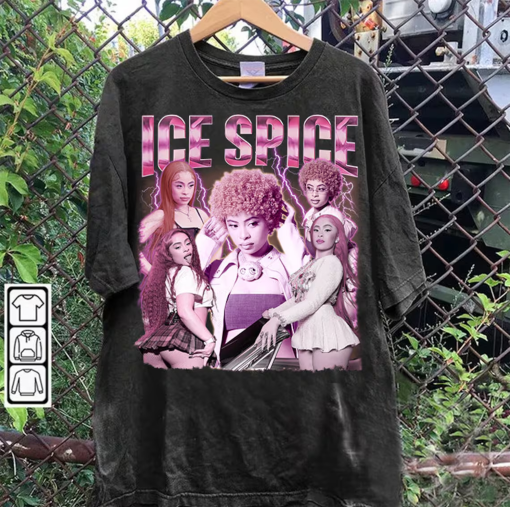 Vintage 90s Graphic Style Ice Spice T-Shirt – Ice Spice Vintage T-Shirt – Ice Spice Vintage Tee For Man and Woman Unisex T-Shirt