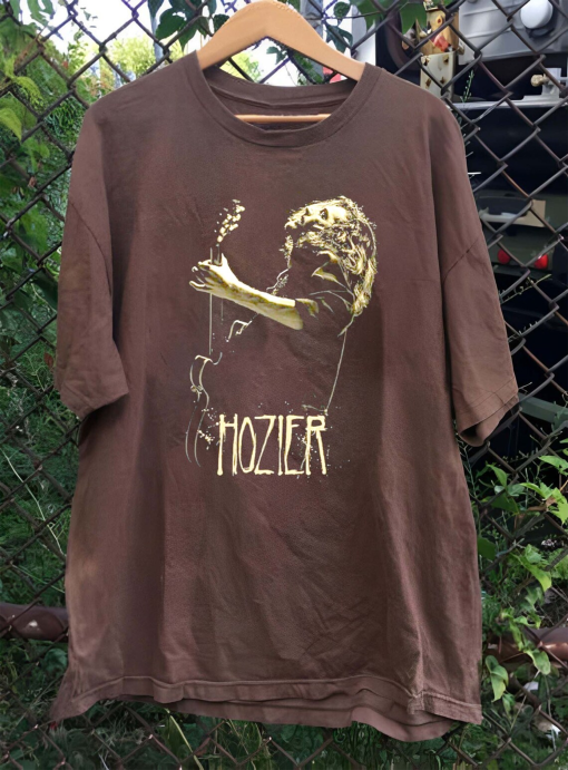 Vintage Hozier Guitar Crewneck Shirt, Unreal Unearth Tour 2023 Shirt, Hozier Album Graphic Shirt, Hozier Album Shirt Gift For Men