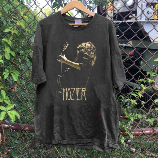 Vintage Hozier Guitar Crewneck Shirt, Unreal Unearth Tour 2023 Shirt, Hozier Album Graphic Shirt, Hozier Album Shirt Gift For Men