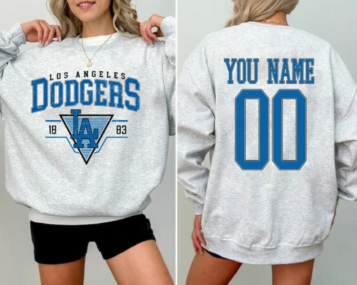 SALE!! Personalized Name and Number Los Angeles Dodgers tshirt | Los Angeles Baseball Shirt |Los Angeles EST 1883|Vintage Baseball Fan Shirt