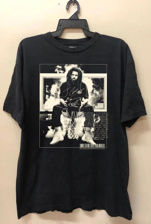 J COLE Vintage 90s Graphic Style T-Shirt, J Cole Merch Blur Tour 2024, Album Hip Hop Rap T-shirt, JCole Homage Gift , Retro J COLE T-Shirt