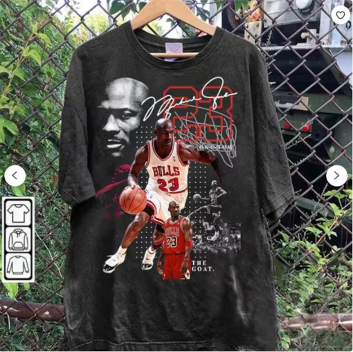 Vintage 90s Graphic Style Michael Jordan Tee – Michael Jordan Sweatshirt – Retro American Baseball Tee For Man and Woman Unisex T-Shirt