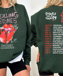 Vintage Rolling Stones Tour 2024 Shirt, Rolling…