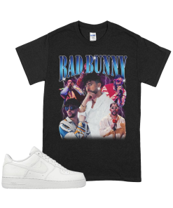 Limited BAD BUNNY Shirt Vintage 90s Grapic…