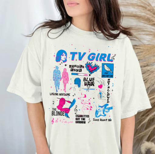 TV Girl Band Sweatshirt, TV Girl New Album, TV Girl merch, tv girl shirt, Vintage-Inspired Music Merch, Unisex Pullover, Indie Pop Fan Gift