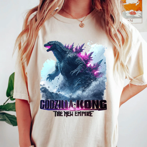 Godzilla X Kong The New Empire 2024 Shirt, Godzilla X Kong Shirt, Godzilla Movie Shirt, Godzilla Movie 2024 Shirt