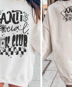 Antisocial Book Club shirt Book lovershirt Good…