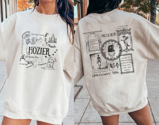 Hozier Unreal Unearth list 2023 Shirt, Hozier Music Shirt, No Grave Can Hold My Body Down, Hozier In A Week Shirt, Hozier Unisex Gift Hoodie