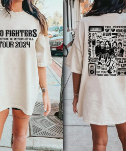 Comfort Colors® Vintage Foo Fighters 2024 Tour…