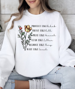 Women of the Bible shirt, Boho Christian…