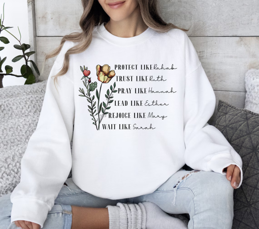 Women of the Bible shirt, Boho Christian Mama shirt, Mama Sublimation shirt, Mothers Day Gift, Floral Mama shirt, Bible Verse, Christian Artwork