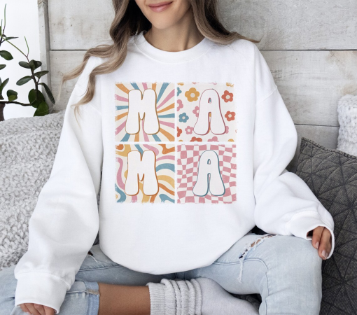 Retro Mama Sublimation shirt, Floral Mama shirt download, Mother’s Day Gift, shirt for mama, Spring shirt, Spring mama shirt, Mama png download