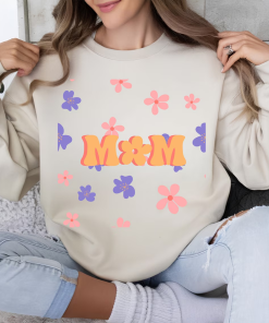 Floral Mama shirt Sublimation | Retro Mama…