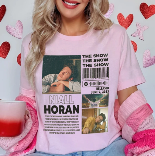 Vintage Niall Horan T-Shirt, The Show Tour 2024 Sweatshirt, The Show Album 90s Tee