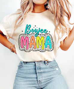 Boujee Mama shirt, Dalmatian Dots shirt, Sublimation…