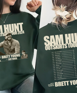 Sam Hunt 2024 Outskirts Tour Shirt, Sam…