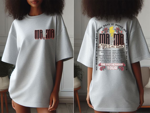 Mama Rock tour Digital File, Mama Tour, The Motherhood tour shirt , Mothers Day Gift, Cool Trendy Mom