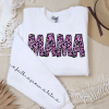 Fall Plaid Floral Mama shirt, Fall Mama shirt, Mama shirt, with Kids Names, Custom Mama Fall shirt, Mother’s Day Gift, Mama shirt