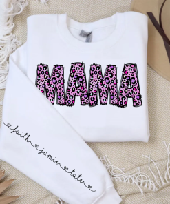 Floral Mama shirt, Mama Flower Glitter shirt,…