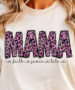 Floral Mama shirt, Mama Flower Glitter shirt,…