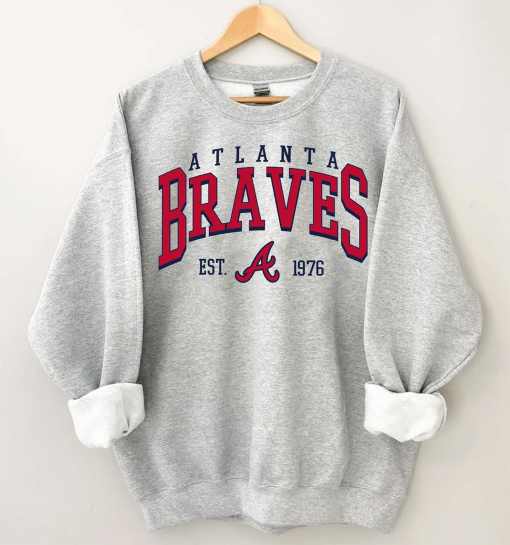 Vintage Atlanta Braves shirt | Atlanta Baseball Shirt | Atlanta EST 1976 shirt | Vintage Baseball Fan Shirt