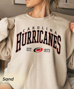 Vintage Sweatshirt, Carolina Hurri.canes Shirt, Hurricanes Tee,…