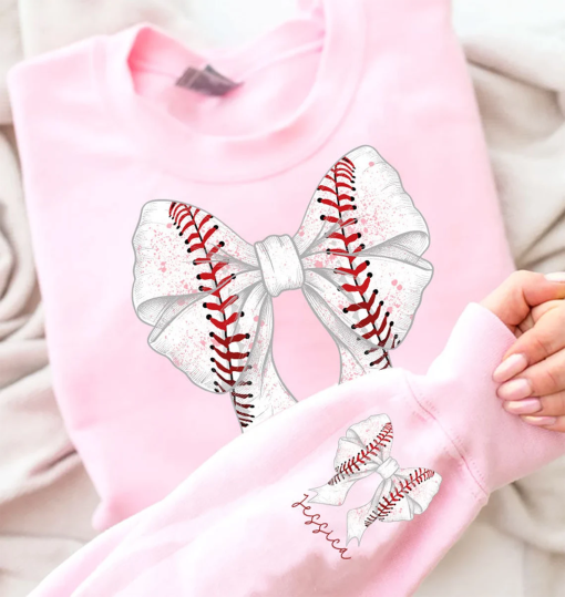 Baseball Coquette Bow shirt, Soft Girl Era shirt, Baseball shirt, Coquette Baseball shirt, Social Club , Pink Bow design, Baseball, baseball mom