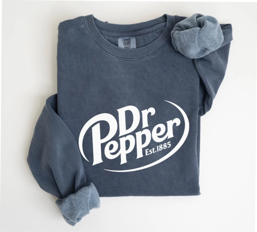 DR.PEPPER Sweatshirt, Dr.P, Dr. Pepper Comfort Colors Unisex Sweatshirt, Dr.Pepper Unisex Crewneck, Dr.Pepper Gifts, Fathers Day Gift