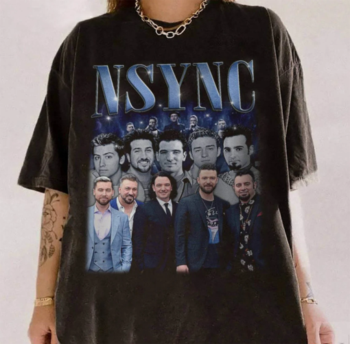 Nsync 90s Band Music Shirt, Vintage Boy Band Shirt, In my Nsync Reunion Era, Nsync Shirt, Team NSYNC Forever, Nsync No Strings Shirt