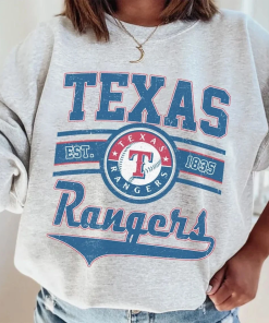 Vintage 90s MLB Texas Baseball Sweatshirt, Ranger…